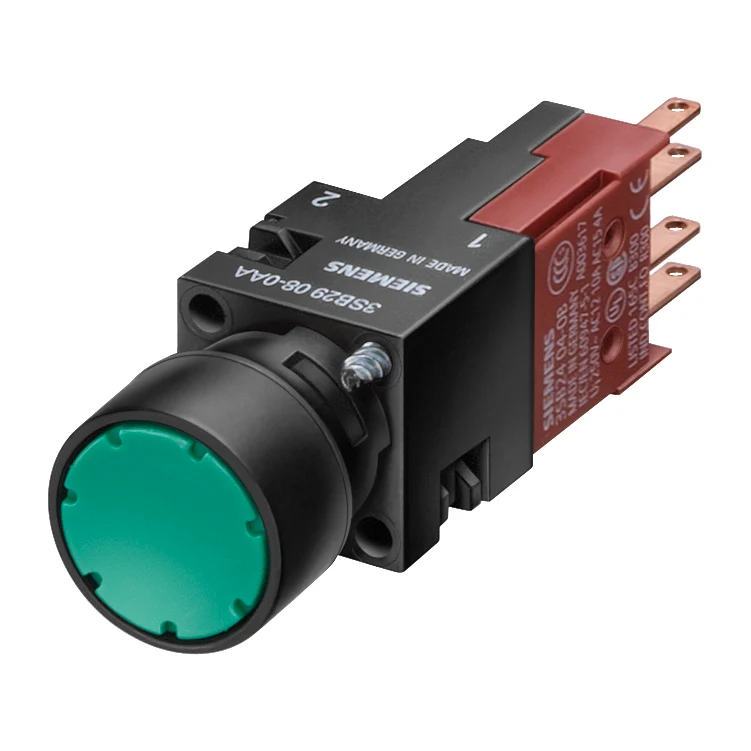 Siemens 3SB2202-0AE01 Control Push Button Green Button 1N0 10 A
