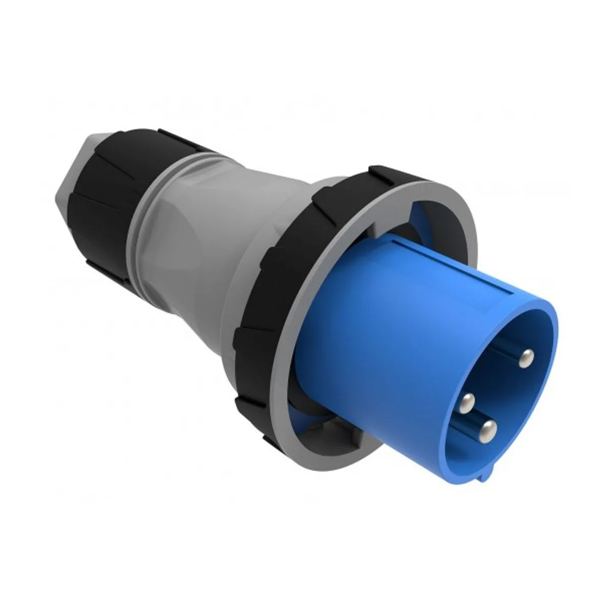 Bemis BC1-4403-7011 CEE Straight Plug 63 A 2P+E IP67