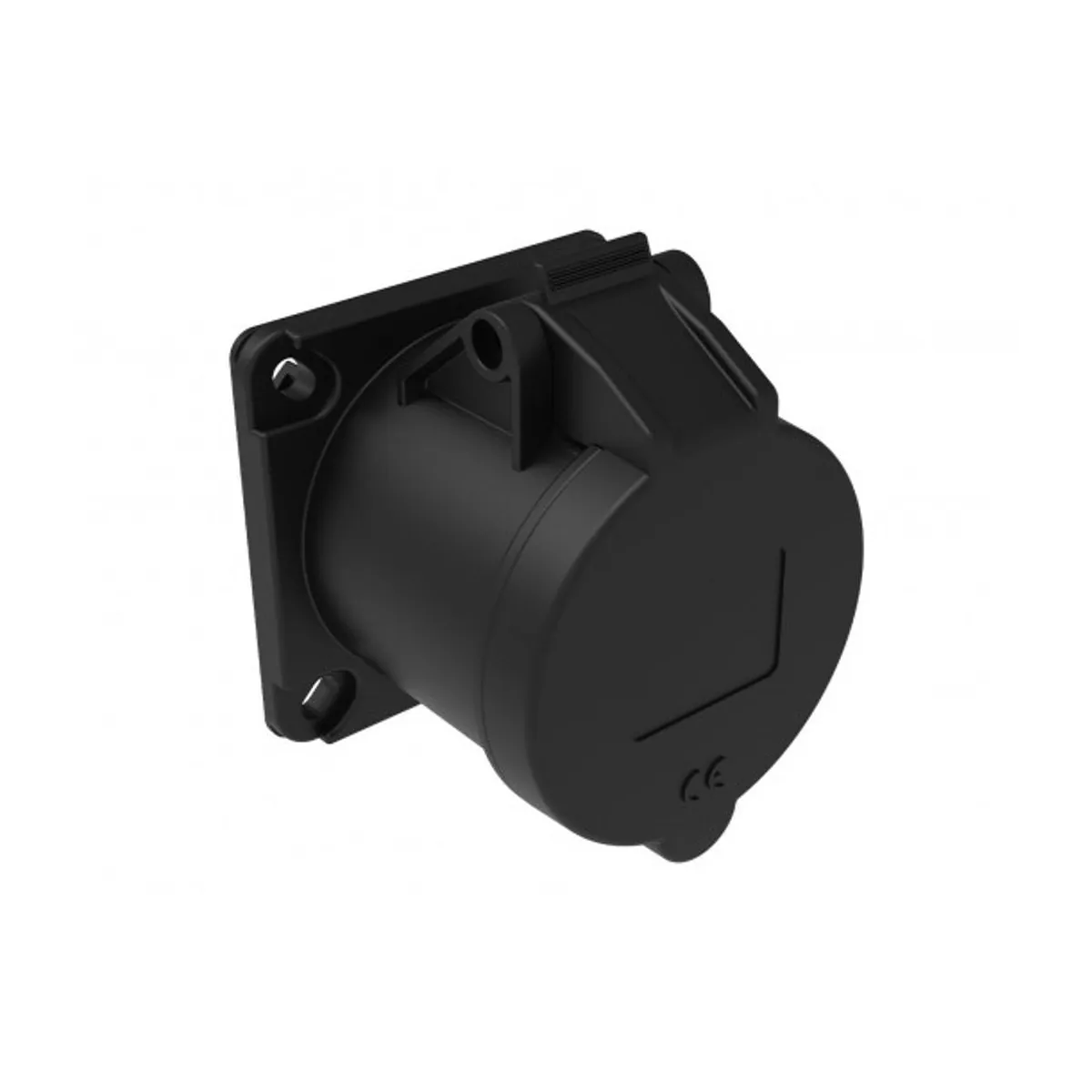 Bemis BCS-3504-2413 CEE Machine Socket 32 A 3P+E IP44 Black
