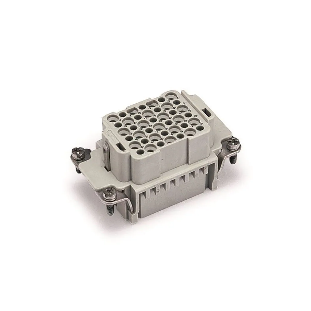 TP Elektrik 24-04210-200-03 42x10A Multi-Contact Socket Insert - Crimp Contacts (1-42)