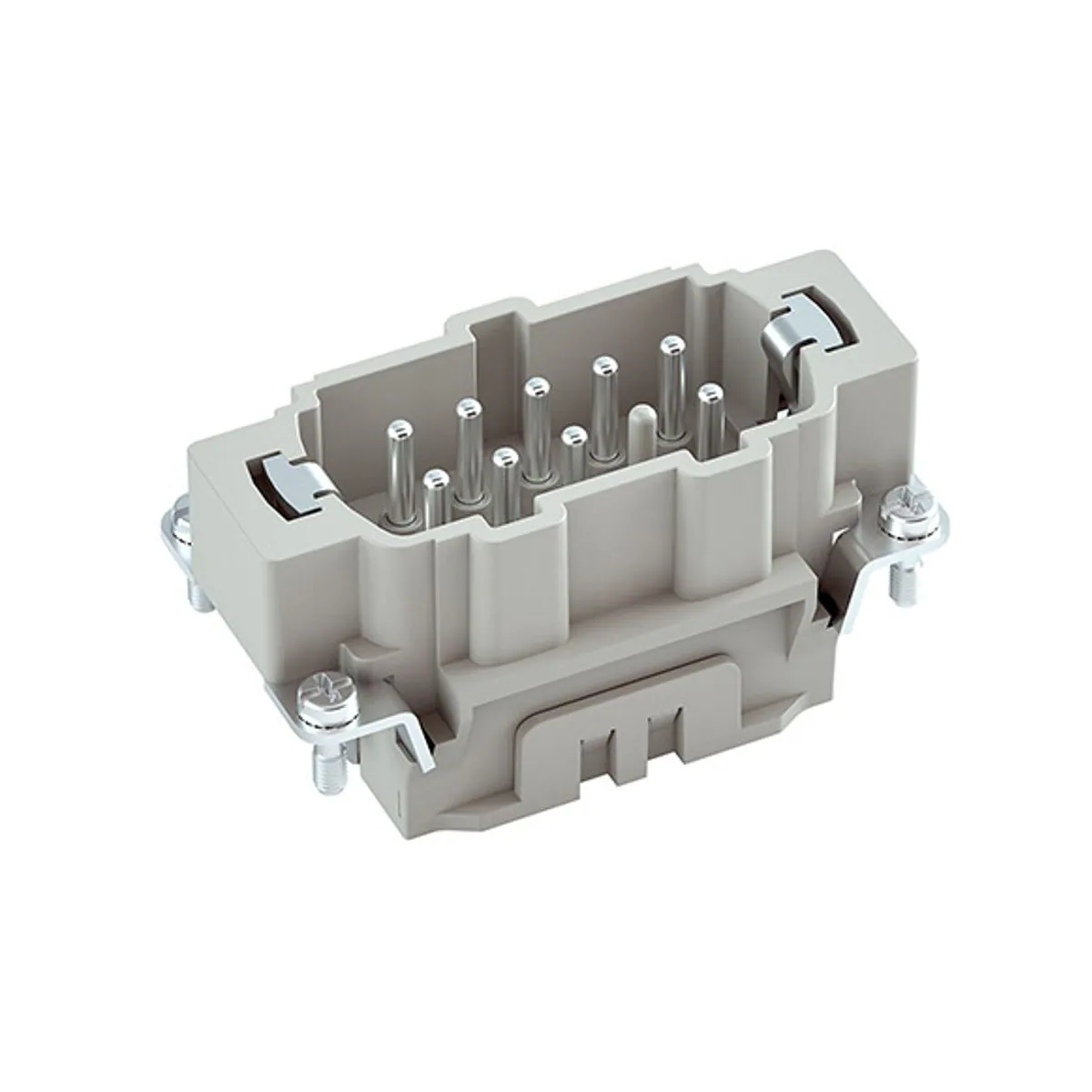Mete Enerji 290212010 10x16A Multi-Pole Plug Insert-Mounted (Spring-Type)