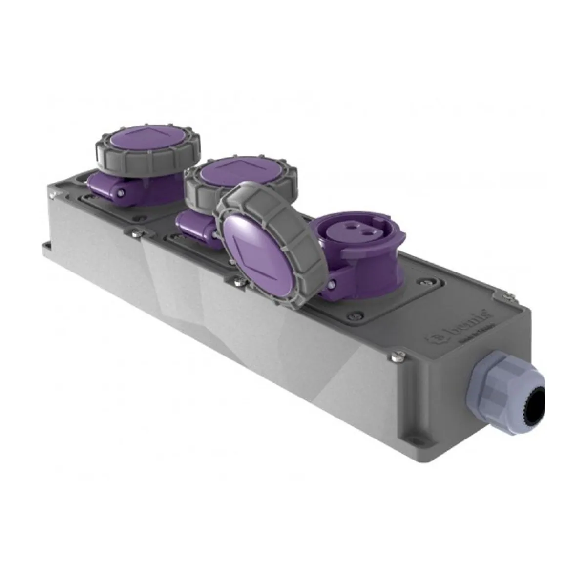 Bemis BG6-101K-1K1K Tribox Socket Box IP67