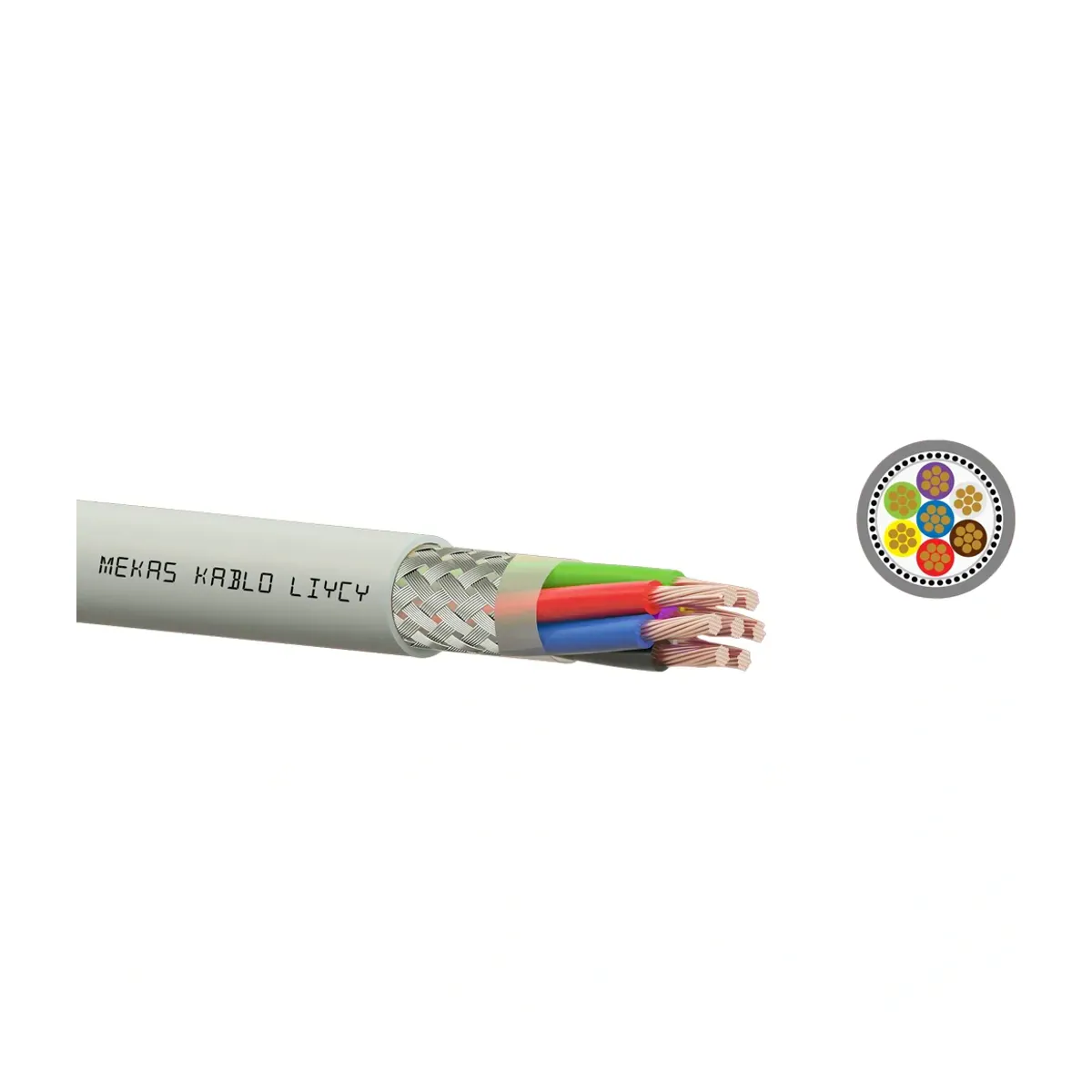 Mekas 6x1.5 mm2 LIYCY Signal Cable