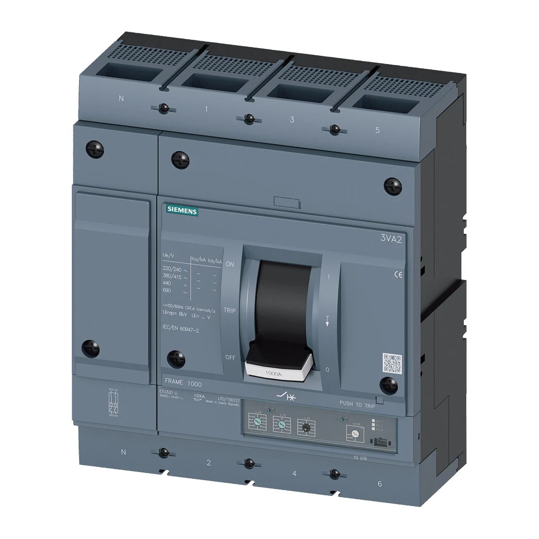 Siemens 3VA2580-5HL42-0AA0 — üreticinin temsili ürün ailesi görseli
