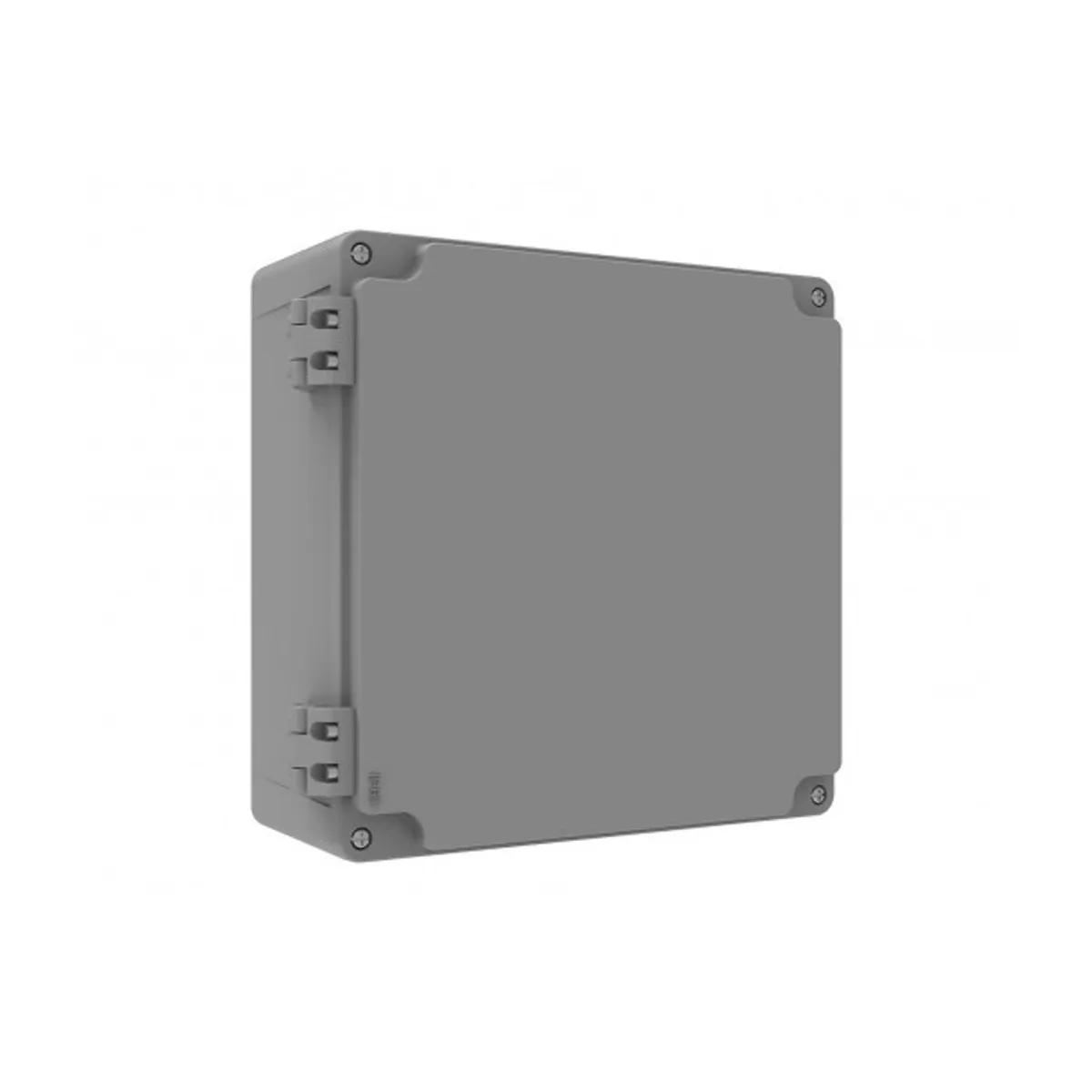 Bemis BB3-2170-1057 Alüminyum Buat Menteşeli alüminyum kapak IP67 250x250x110 mm Gri