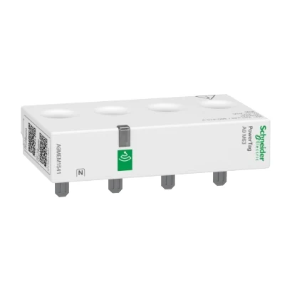 Schneider Electric A9MEM1541 Kablosuz enerji sensörü otomatik sigorta üstten/alttan montaj — üretici katalog görseli