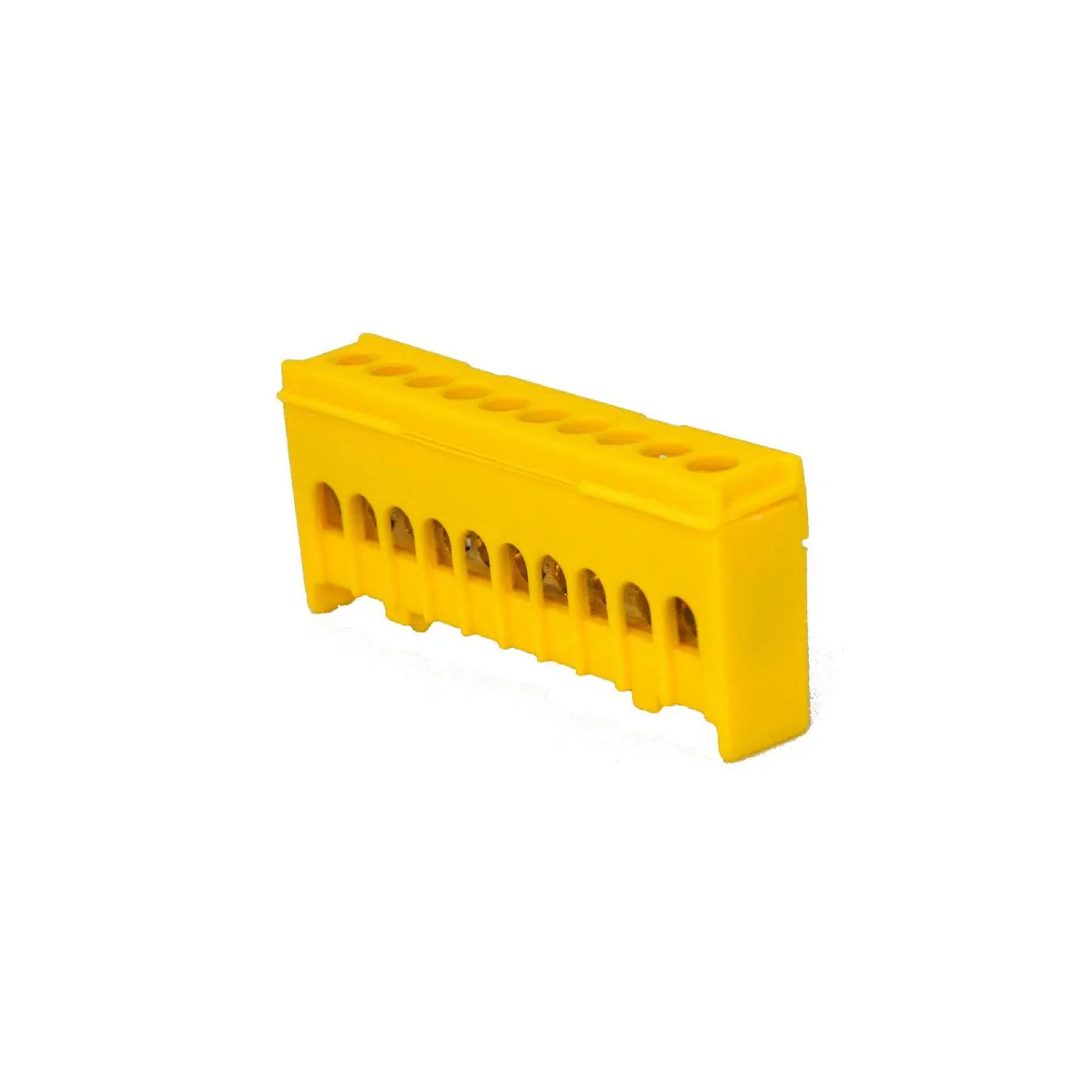 TP Elektrik 27315-5000-07 10’lu Toprak Klemensi, Sarı