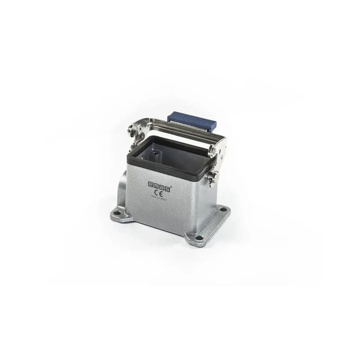 Emas Metal 6 Contact Wall-Mount Type Empty Housing Side Entry 1 Metal Latched Multi-Contact EBM06GD16