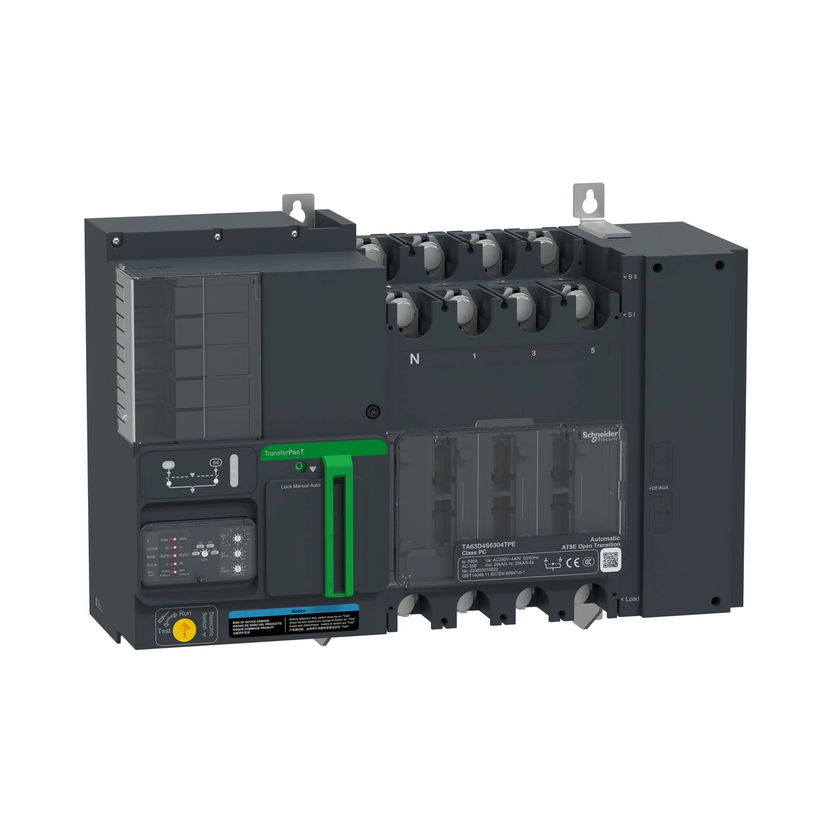 Schneider Electric TA63D4S4004TPE TA63,400A 4P Rotary 400V — temsili üretici aile görseli
