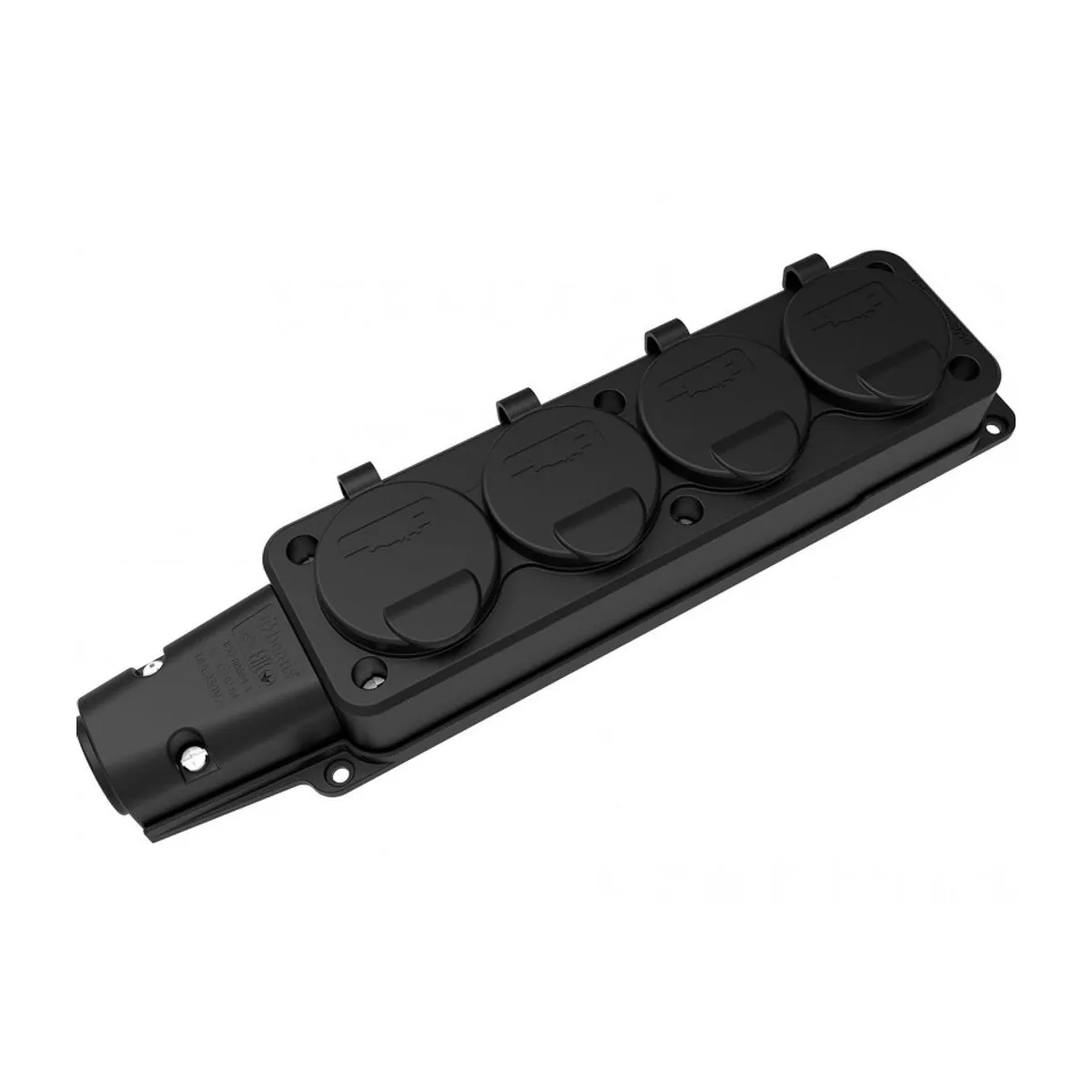 Bemis BK1-1402-3624 Rubber Four-Way Group Socket French Type 16 A 2P+E IP54