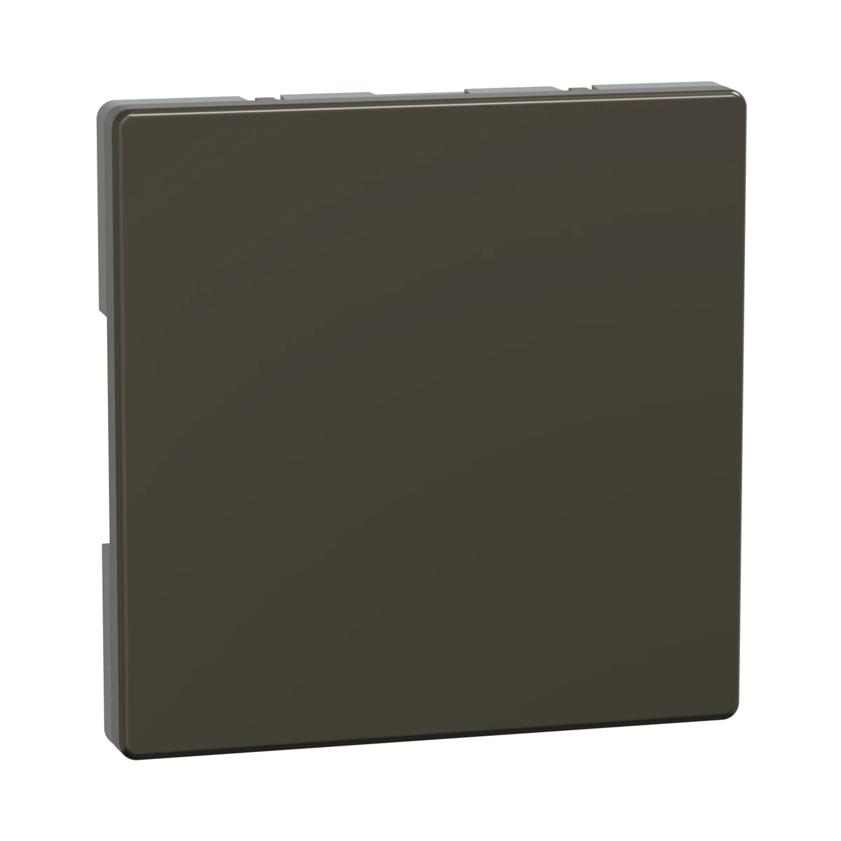 Schneider Electric MEG4075-6052 Merten System-D, Kör Kapak, Mokka Metalik — üretici ürün görseli