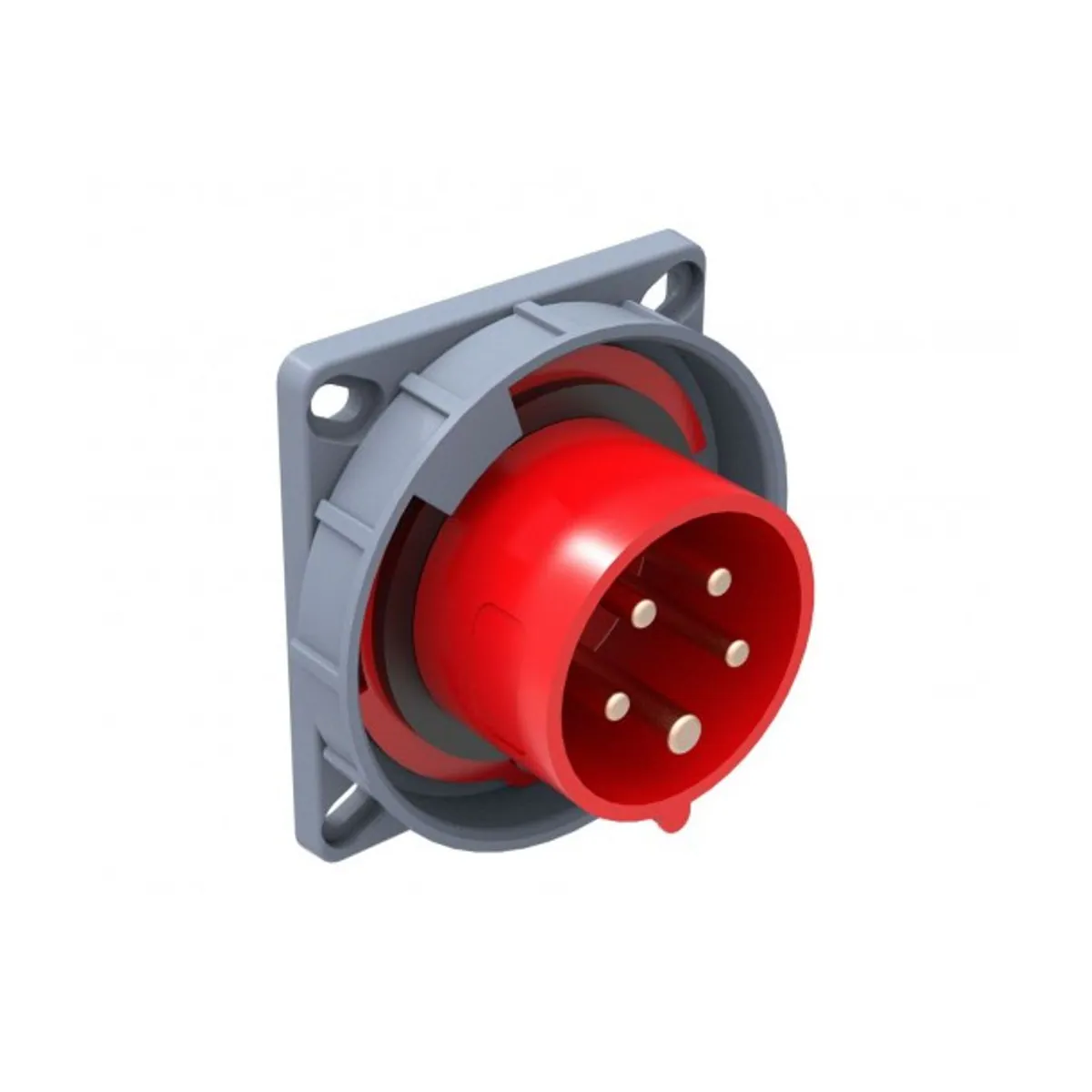 Bemis BC1-3505-7070 CEE Phase-Reversing Machine Plug 32 A 3P+E+N IP67