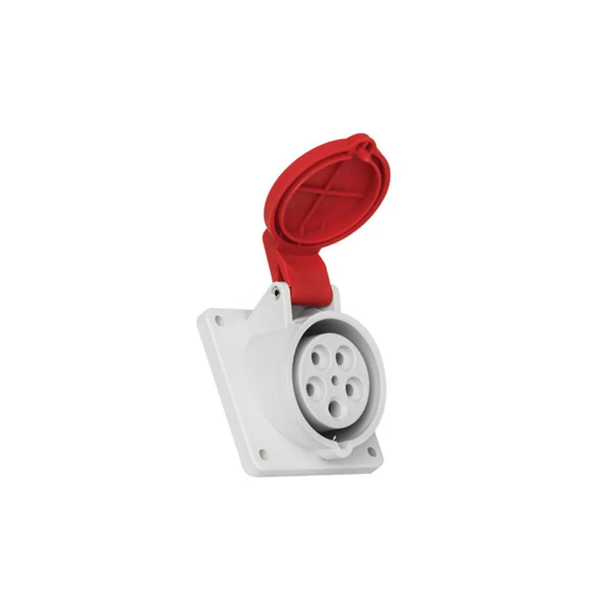 Bals T12757 5x16A Makine Prizi Eğik IP44