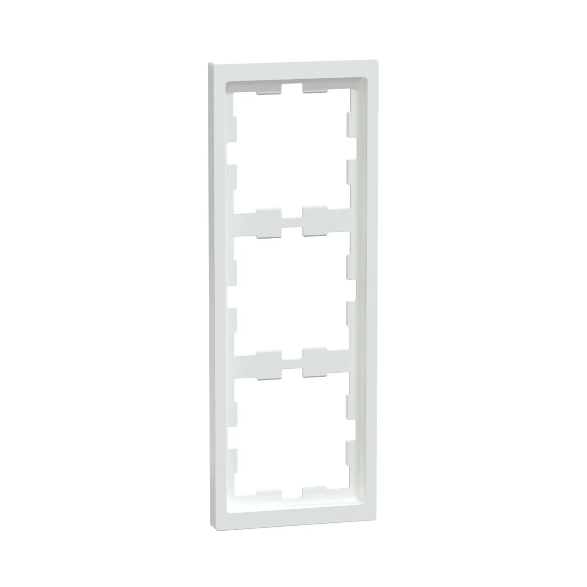 Schneider Electric MEG4030-6535 Merten System-D, 3-Gang Frame, Lotus White, D-Life