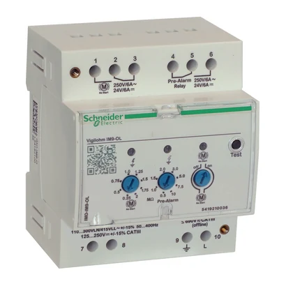 Schneider Electric IMD-IM9-OL Insulation monitoring device for motors (OFF-Line) 110 / 415 Vac