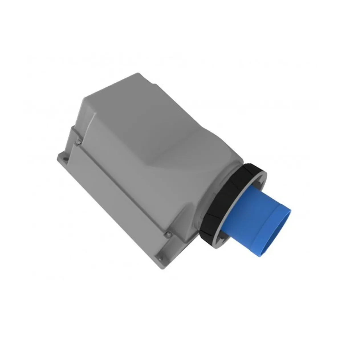 Bemis BC3-6403-7236 CEE 90° Angled Wall Plug 125 A 2P+E IP67