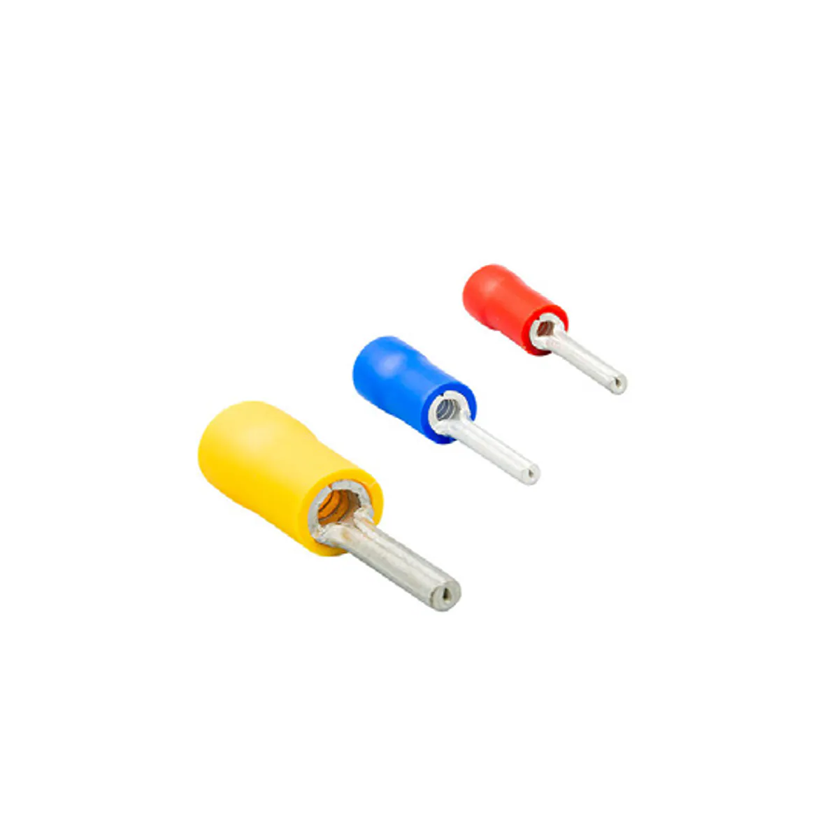 Gwest GPFD - 2638 Fully Insulated Polyamide Female Faston Type Cable Terminals — Blue
