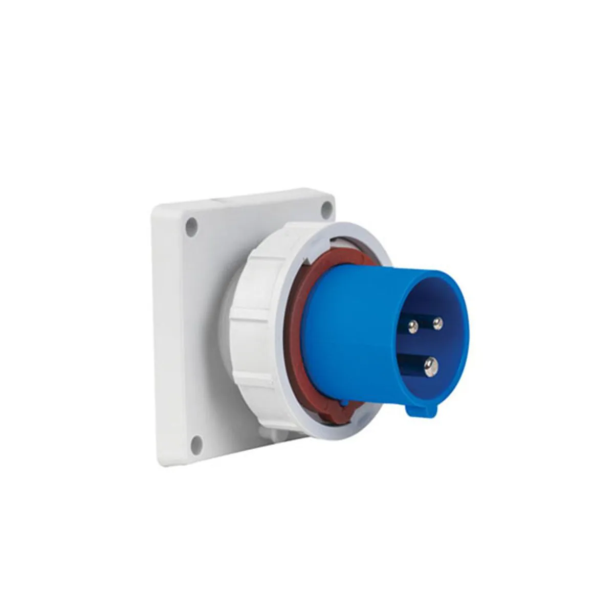 Bals T28063V 3x16A Machine Plug Straight IP67 Screw Type