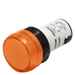 Siemens 3SB6215-6AA30-1AA0 Sinyal Lambası Sarı 110 V AC/DC