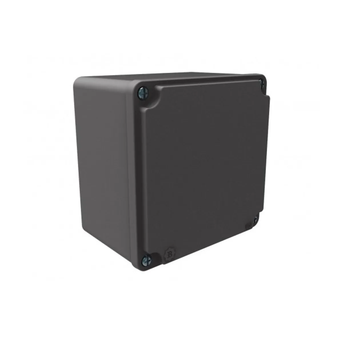 Bemis EXBB3-2631-0047 ATEX Ex-Proof Alüminyum Buat Alüminyum Kapak IP67 130x130x90 mm Füme