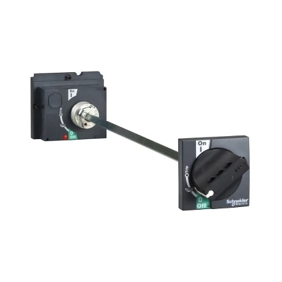 Schneider Electric LV429338 CVS100-250 için uzatmalı döner kurma kolu — üretici katalog görseli