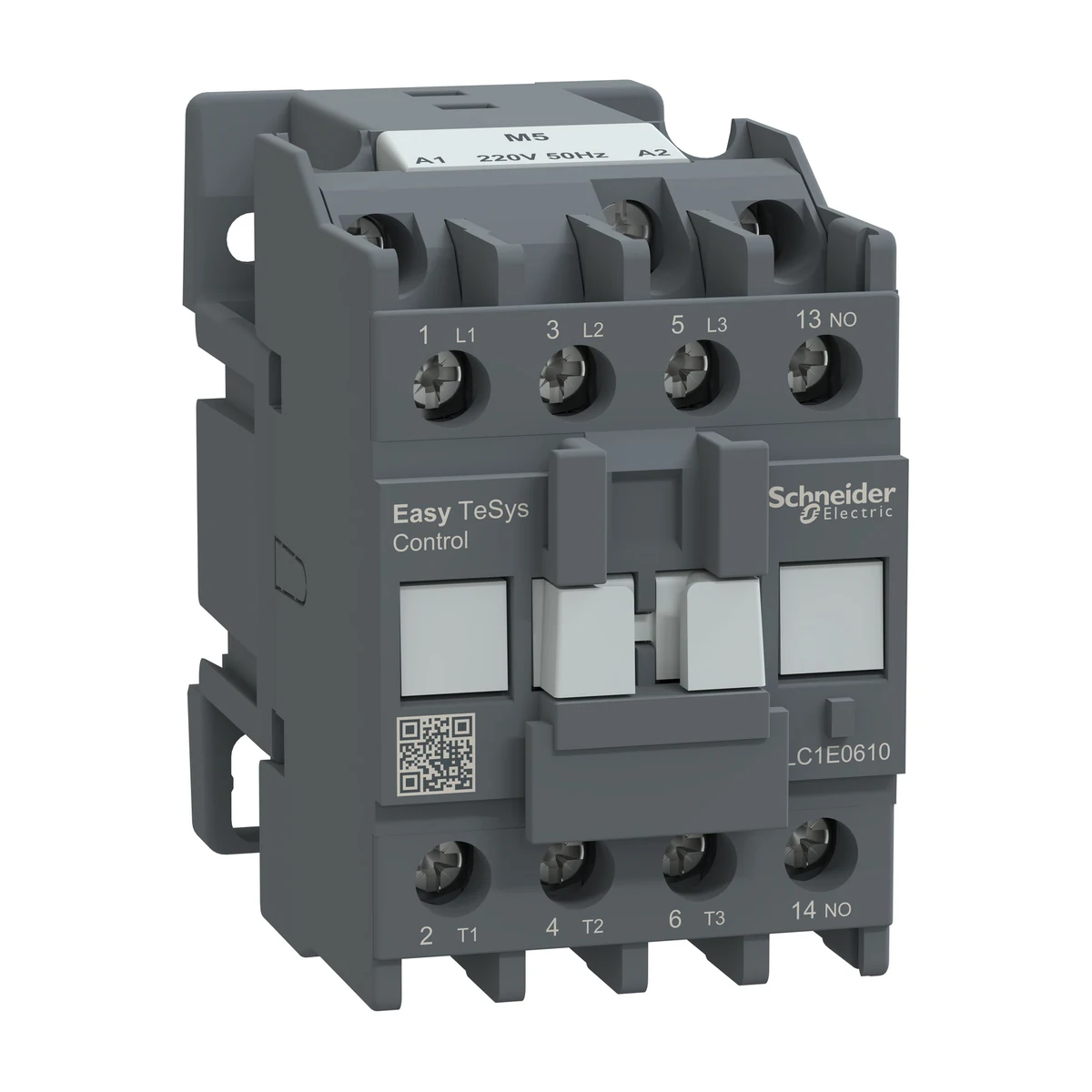 Schneider Electric LC1E3810M5 3-Pole Contactor TVS 1NO 18.5kW 220VAC