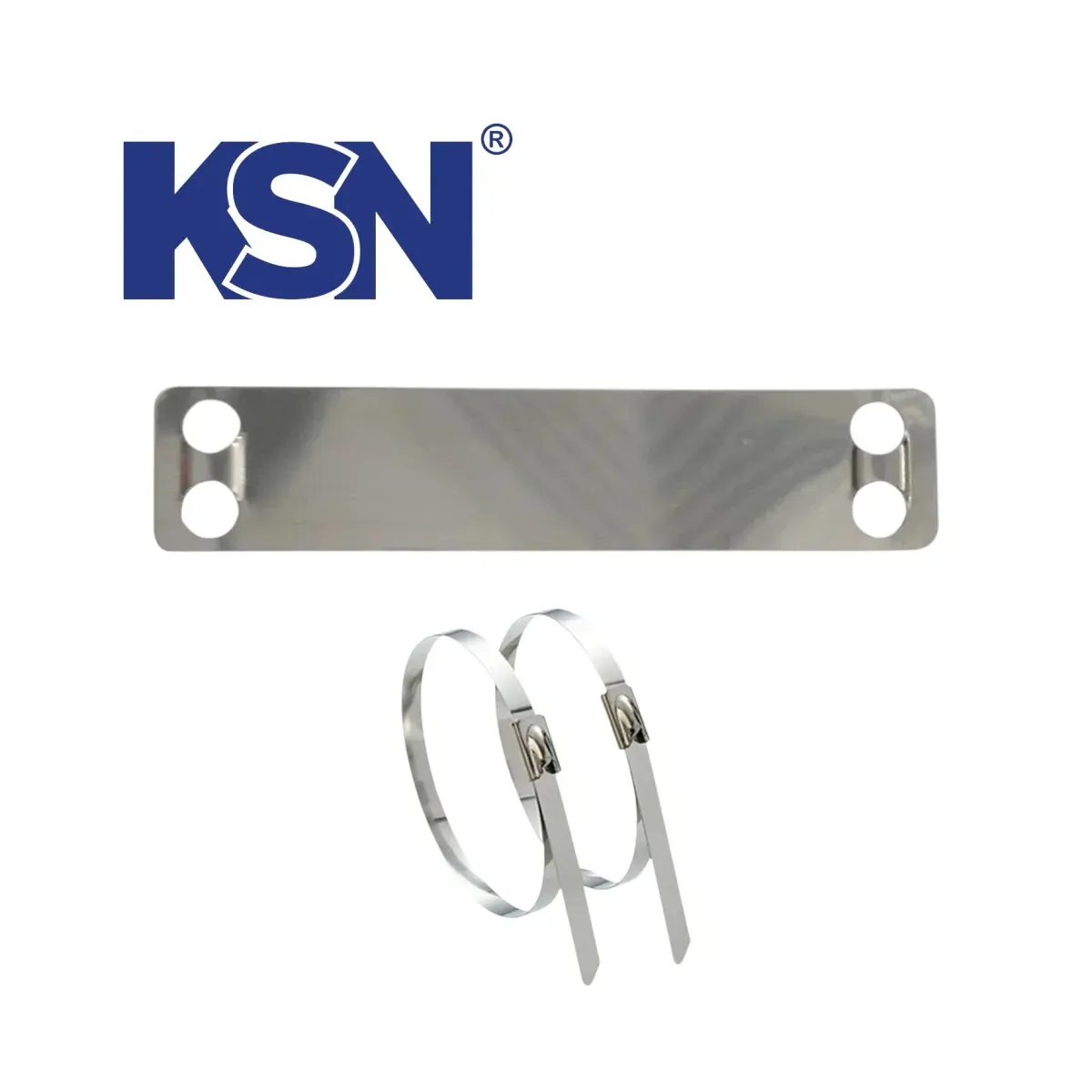 19x90mm Paslanmaz Çelik Etiket