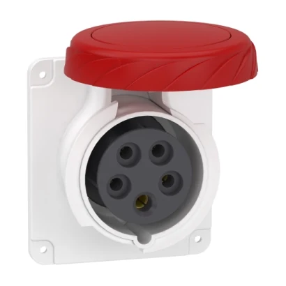 Schneider Electric PKF16G735 5x16A, trifaze, 3P+N+T, IP67, VİDALI, Düz Makine Prizi — üretici katalog görseli