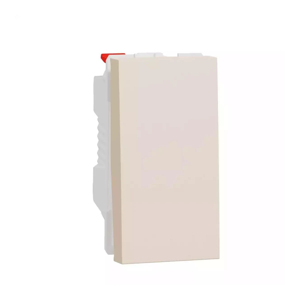 Schneider Electric NU310344 Yeni Unica, Two-Way Switch 1 module, Cream