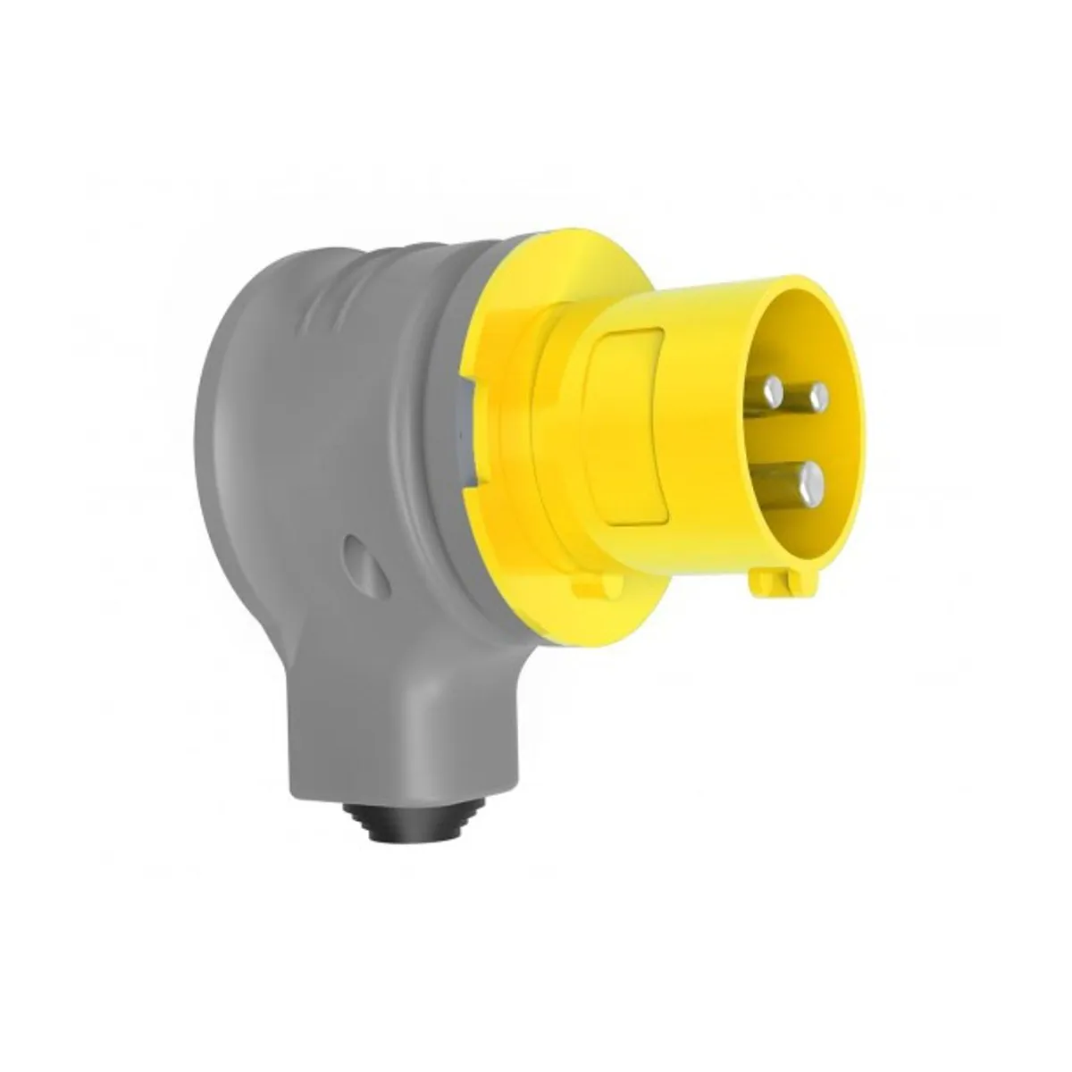 Bemis BC1-1303-2130 CEE 90° Angled Rotary Plug 16 A 2P+E IP44