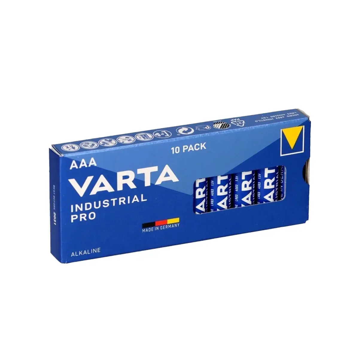 Varta AAA 1.5V Alkalin 10'lu Paket İnce Kalem Pil