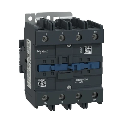 Schneider Electric LC1D80004F7 TeSys Deca Kontaktör 4P 125A AC1 110VAC 4NA — üretici katalog görseli