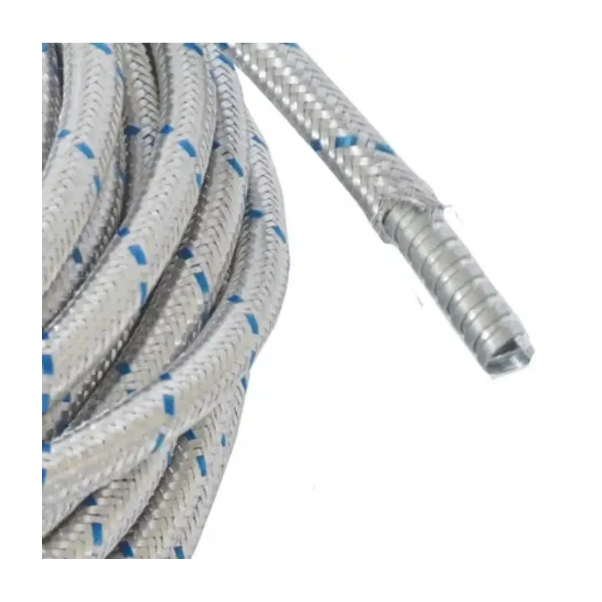 Ortaç CTS 10 Çelik Tel Örgülü Galvaniz Spiral Borular - 50metre