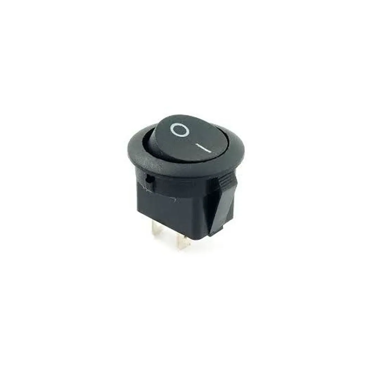 KSN HWA-134E Mini Round Non-Illuminated Switch 2P ON/OFF