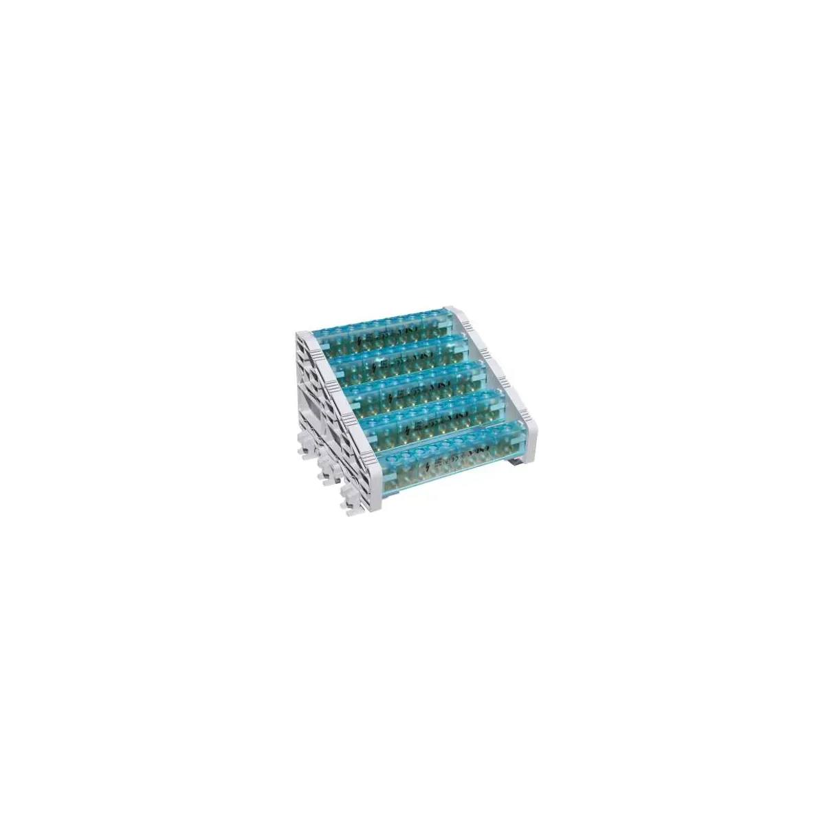 Onka 7 Perforated 5-Pole Tall Model Unit with Cover 250A 15X10mm