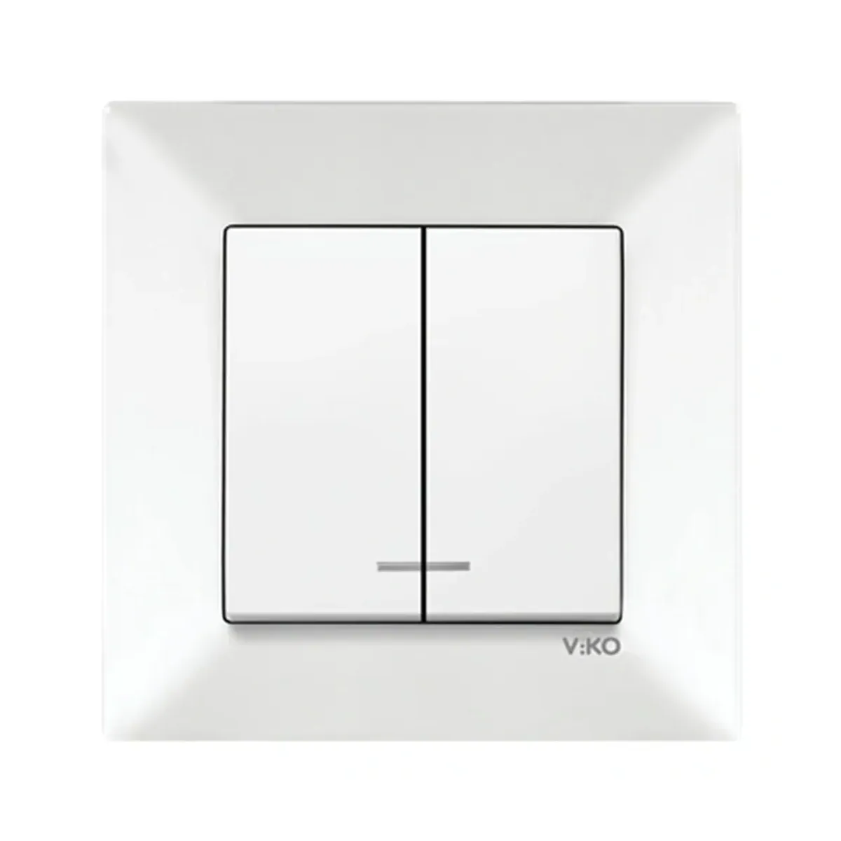Viko Karre Meridian Illuminated White Changeover Switch
