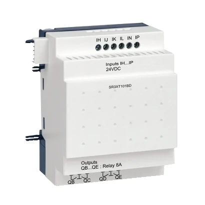 Schneider Electric SR3XT101BD ZELIO SMART RELAY, XT 10 I-O 24 VDC — üretici katalog görseli