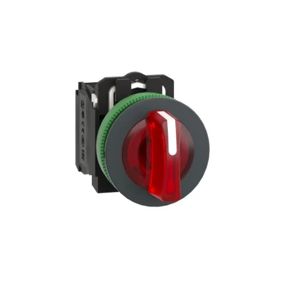 Schneider Electric XB5FK134M5 Işıklı, Mandal buton LED 230 VAC Turuncu 1NA+1NK — üretici katalog görseli