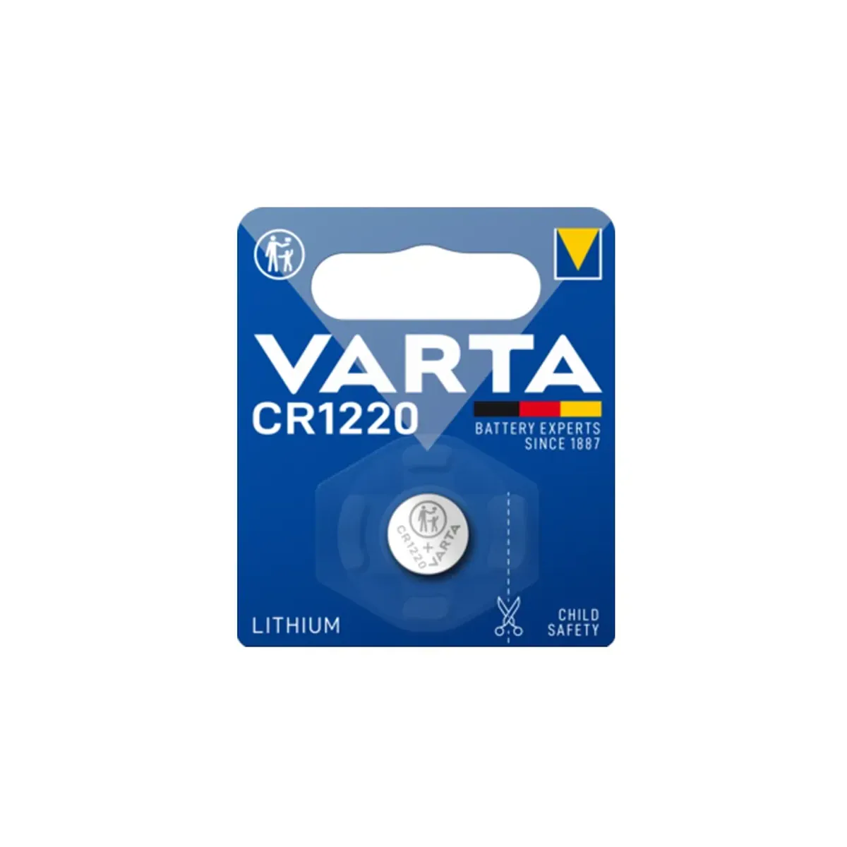 Varta CR1220 Lithium Button Cell Battery 3V