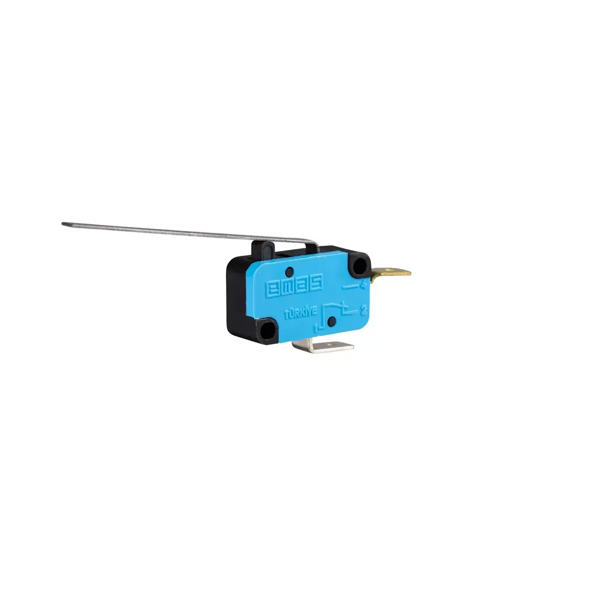 Emas Metal Long Lever 1NO MK1 Series Micro Switch MK1KIM31