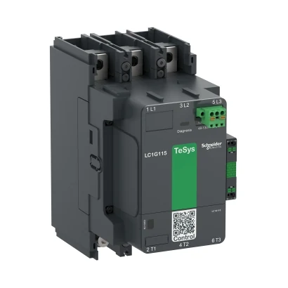 Schneider Electric LC1G225KUEN TeSys Giga Kontaktör TeSysG225 3P Standart 100-250V ACDC — temsili üretici aile görseli