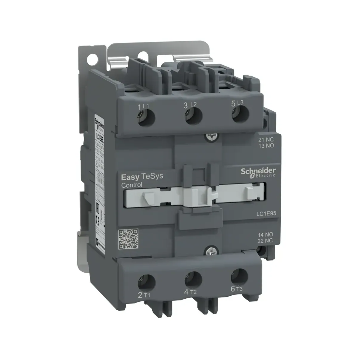 Schneider LC1E95M5 Easy TeSys Contactor 3P(3 NO) AC-3 = 440V 95A 220V AC coil