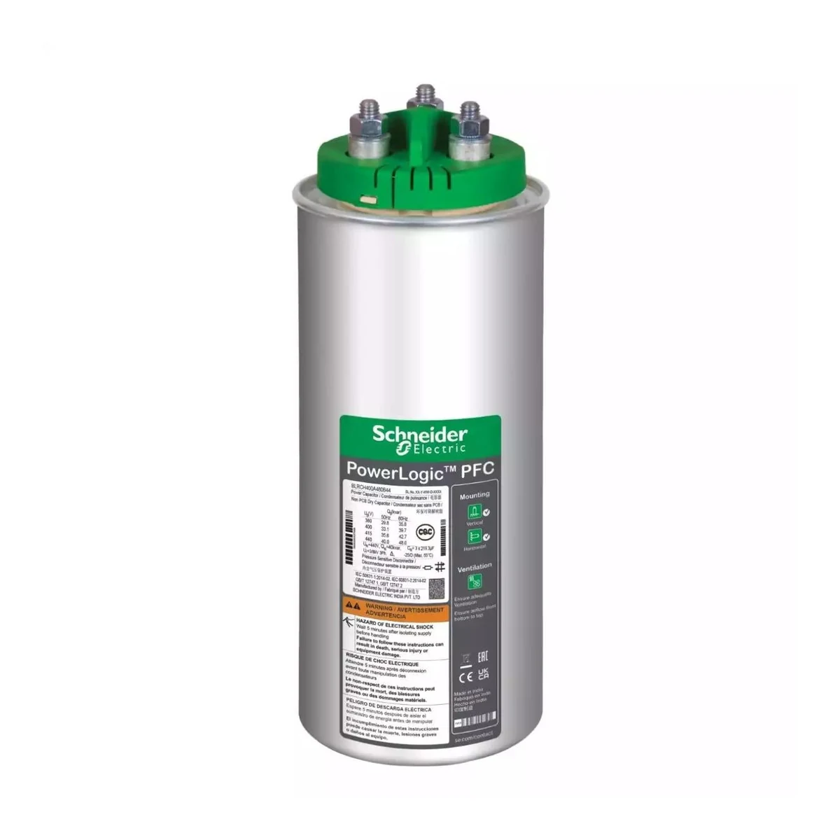 Schneider Electric BLRCH400A480B44 PowerLogic 440V 40KVar