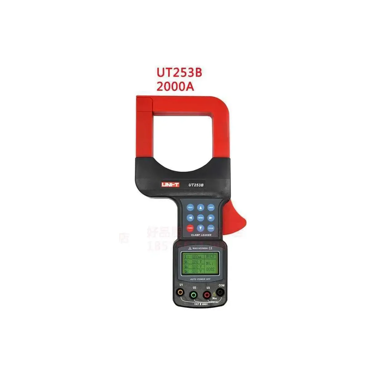 Unit UT253B 2000A Geniş Ağızlı Kaçak Akım Ölçer Pensampermetre