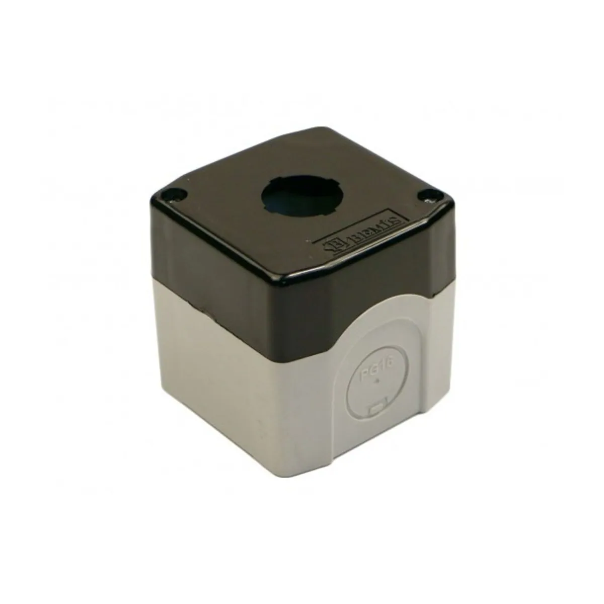 Bemis BT3-1000-0006 ABS 1’li Buton Kutusu IP67 Siyah