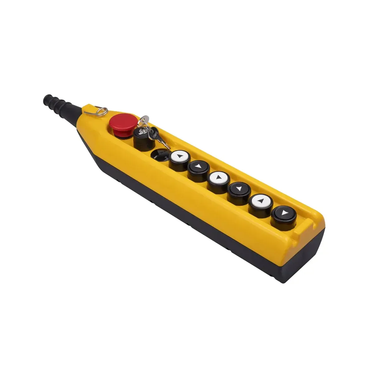 Emas PV Series 9-Hole Single-Speed 1NC Keyed Crane Control Box PV9E40B222AC20