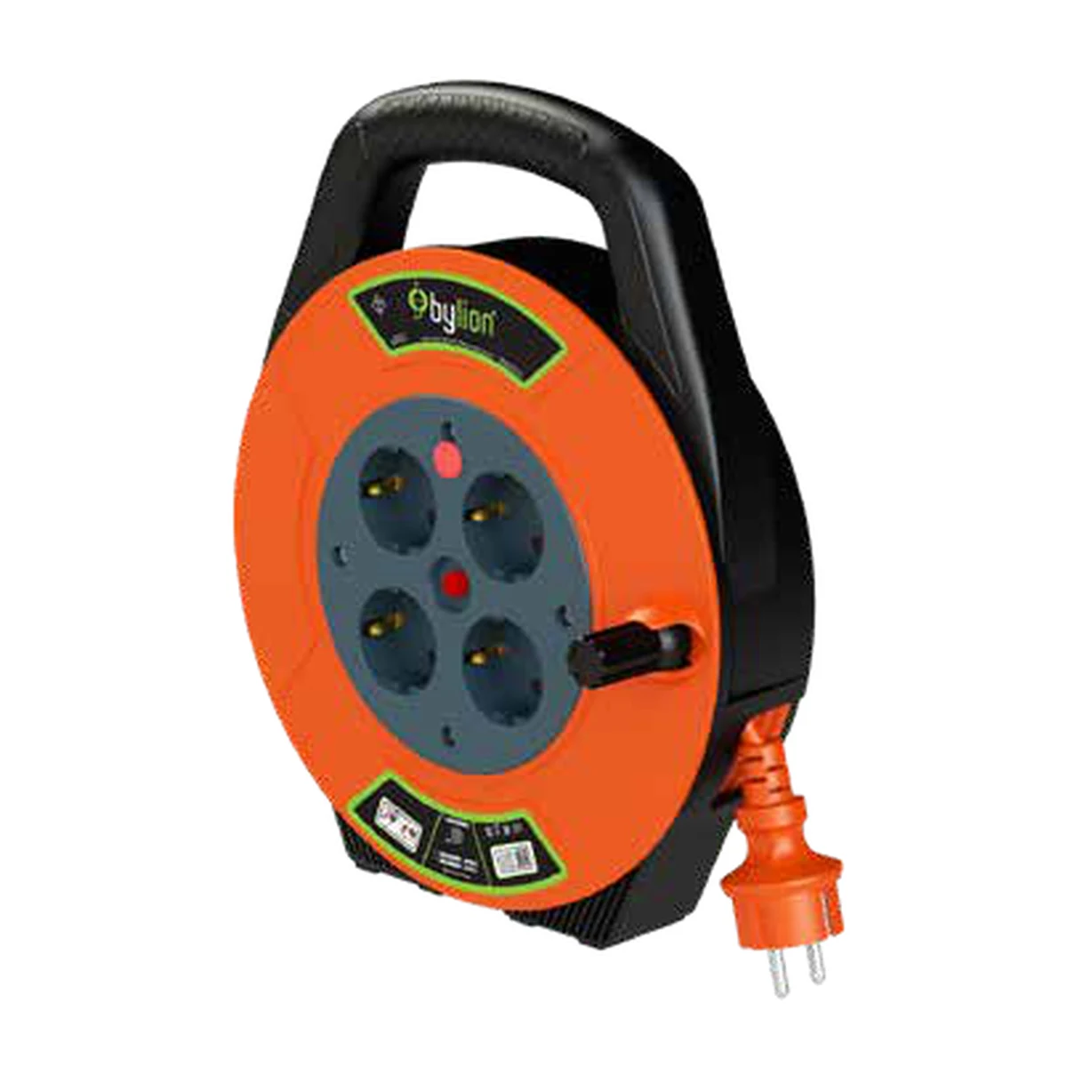 Bylion 168-303-3410 PKE-10313-G Kablo Makarası 10 m 3G1,25 G tipi (BS) IP20 Turuncu — temsili aile görseli