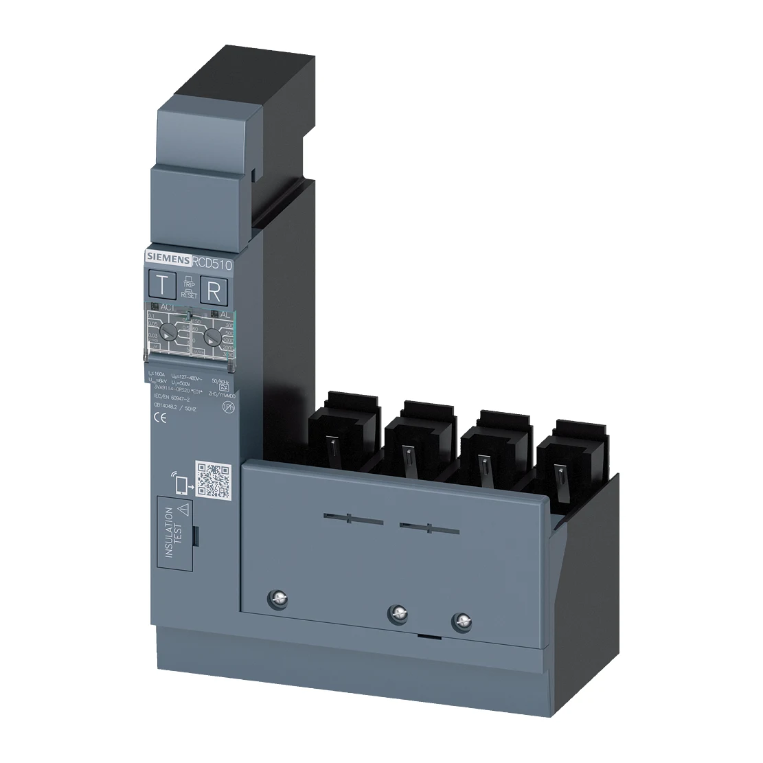 Siemens 3VA9114-0RS20 Switch Accessory 160A 4-Pole