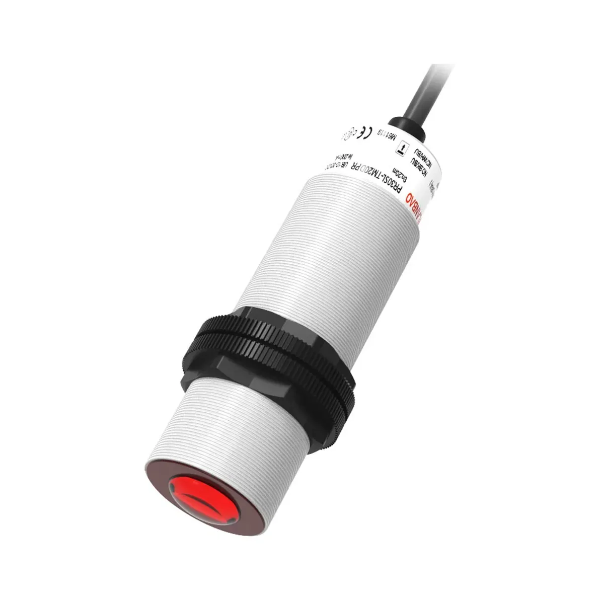 Lanbao PR30TSL-TM150D 150mt Sensing, Output Light Source, Diameter M30 Through-Beam Metal Photoelectric Sensor