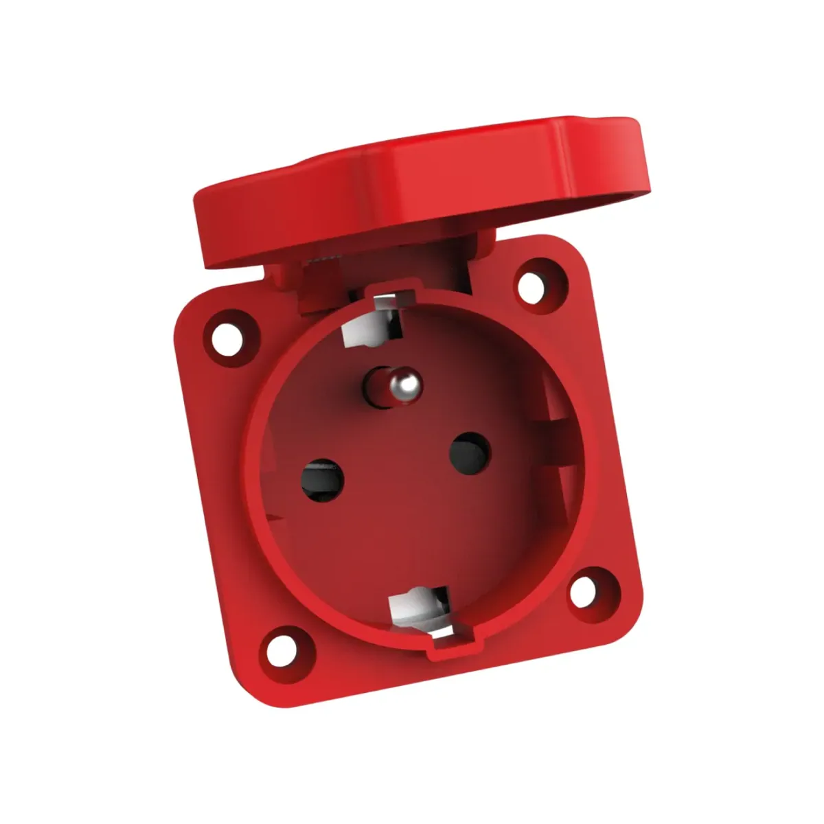 Tem 215.320.212.001.2 16A UPS Panel Socket 2P+E